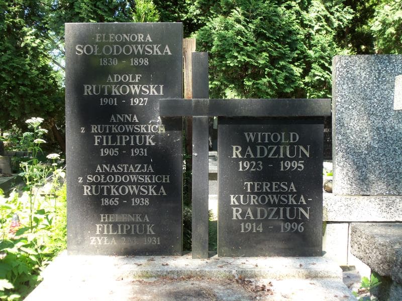 Zdjęcie grobu Teresa Kurowska-Radziun (2)