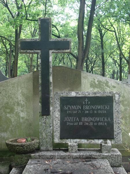 Zdjęcie grobu Józefa Bronowicka (1)