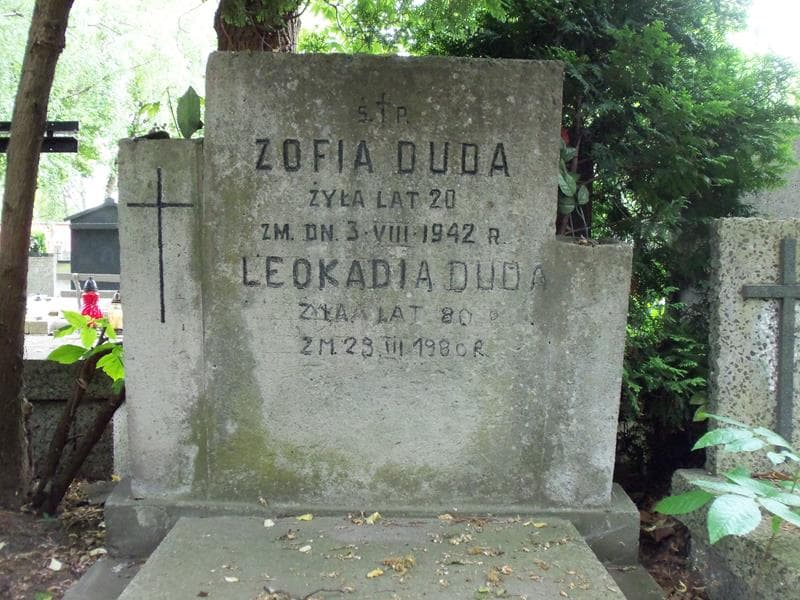 Zdjęcie grobu Leokadia Duda (2)