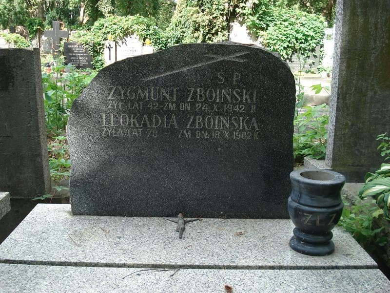 Zdjęcie grobu Zygmunt Zboiński (2)