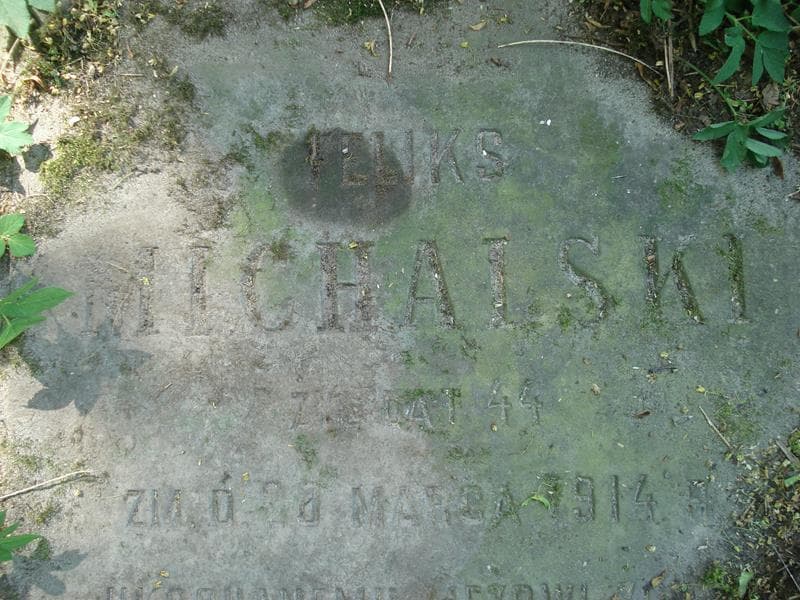 Zdjęcie grobu Feliks Michalski (1)
