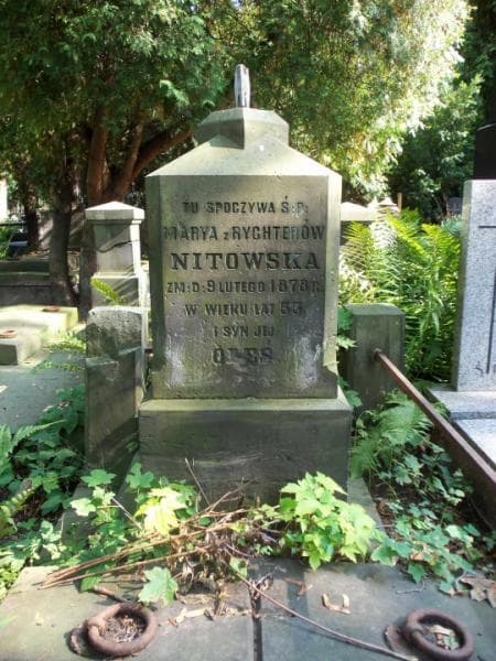 Zdjęcie grobu Marya Nitowska (2)