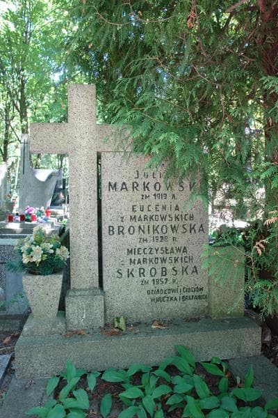 Zdjęcie grobu Eugenia Bronikowska (1)