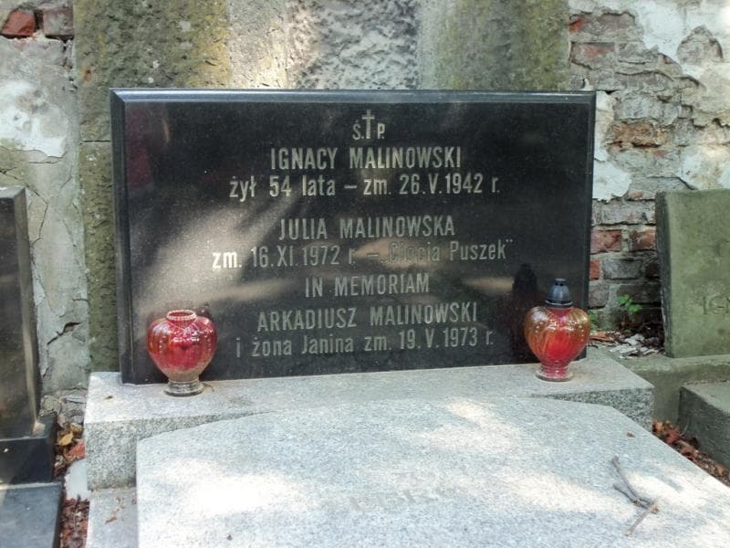 Zdjęcie grobu Arkadiusz Malinowski (2)
