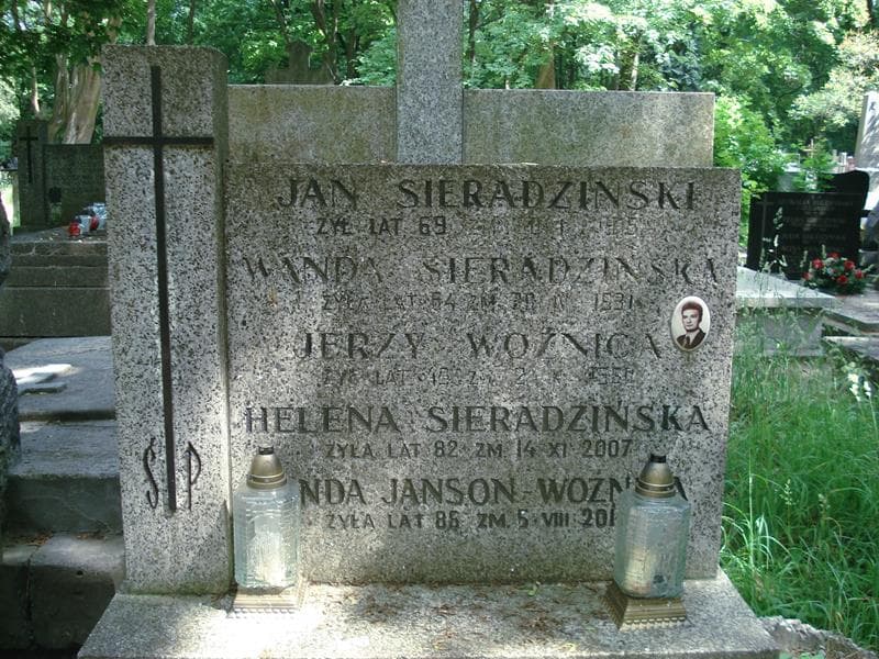 Zdjęcie grobu Wanda Janson-Woźnica (1)