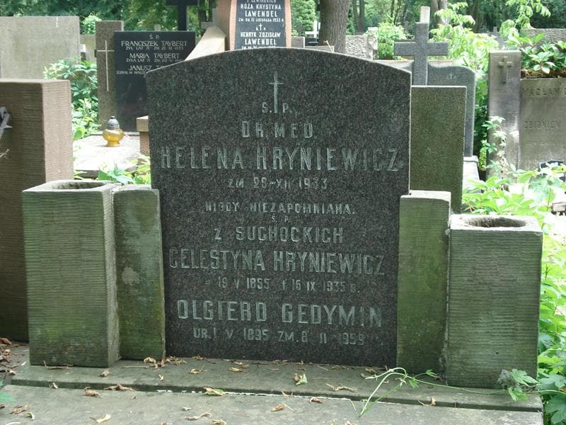Zdjęcie grobu Celestyna Hryniewicz (2)