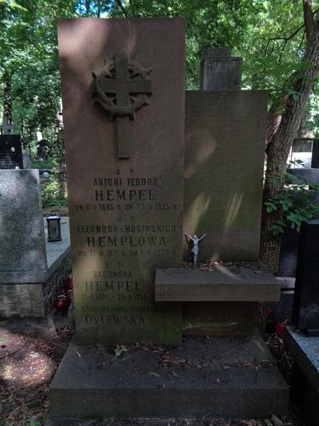 Zdjęcie grobu Antoni Teodor Hempel (2)