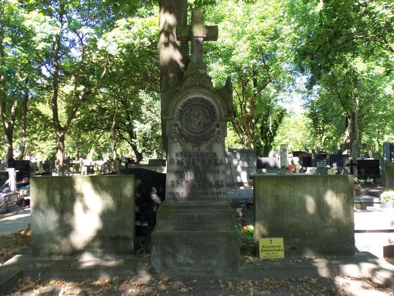 Zdjęcie grobu Aleksandra Krysicka (2)