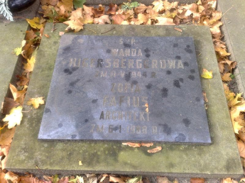 Zdjęcie grobu Wanda Higersbergerowa (1)