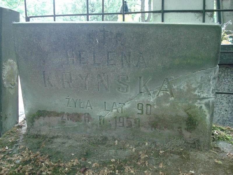 Zdjęcie grobu Helena Kryńska (2)
