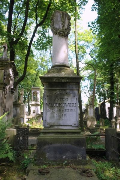 Zdjęcie grobu Antoni Włodkowski (2)