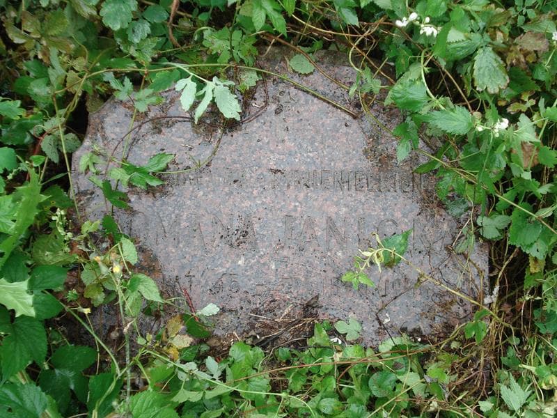 Zdjęcie grobu Romana Janicka (2)