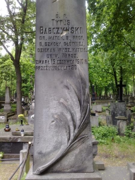 Zdjęcie grobu Tytus Babczyński (2)