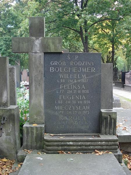 Zdjęcie grobu Feliksa Bolchejmer (2)