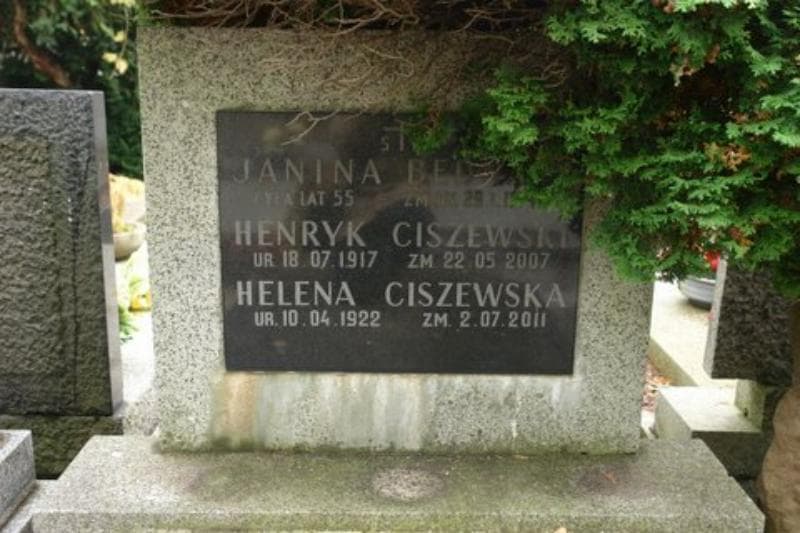 Zdjęcie grobu Henryk Ciszewski (2)