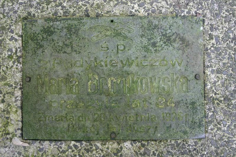 Zdjęcie grobu Maria Bronikowska (2)