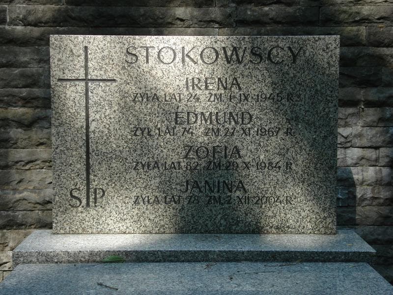 Zdjęcie grobu Irena Stokowska (2)