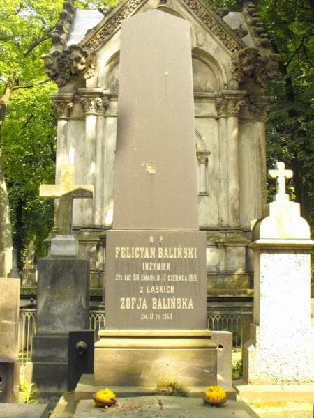 Zdjęcie grobu Felicyan Baliński (2)