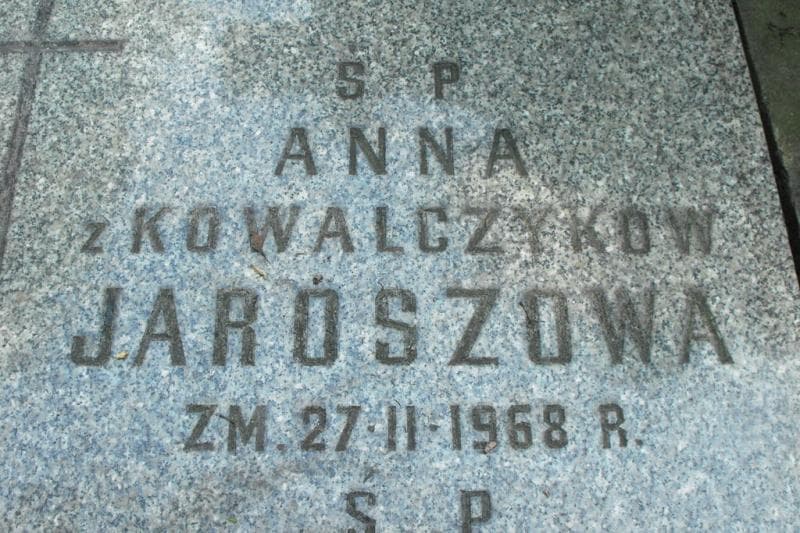 Zdjęcie grobu Jan Jarosz (2)