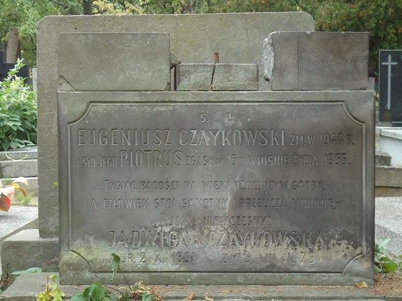 Zdjęcie grobu Jadwiga Czaykowska (2)