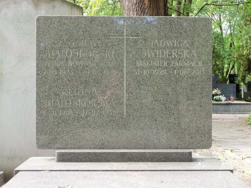 Zdjęcie grobu Regina Białoskórska (2)