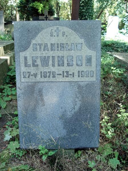 Zdjęcie grobu Stanisław Lewinson (1)