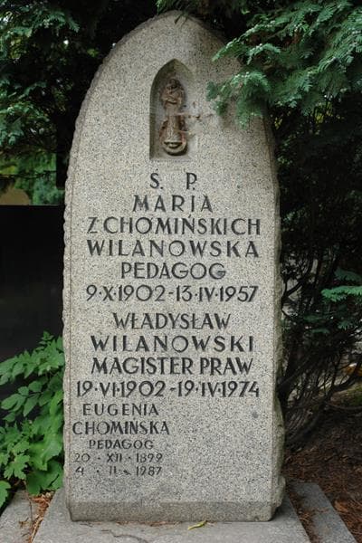 Zdjęcie grobu Eugenia Chomińska (2)