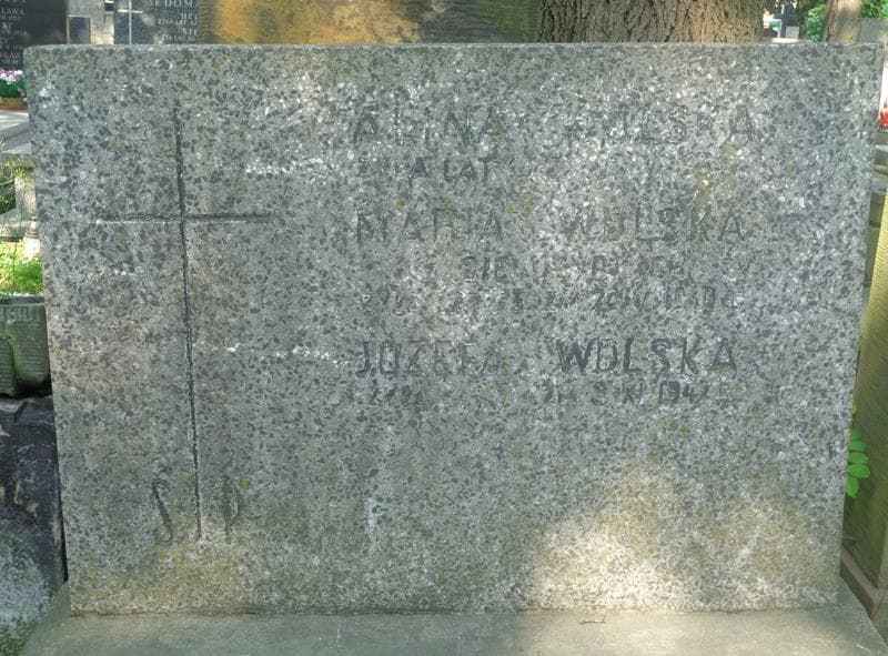 Zdjęcie grobu Józefa Wolska (2)