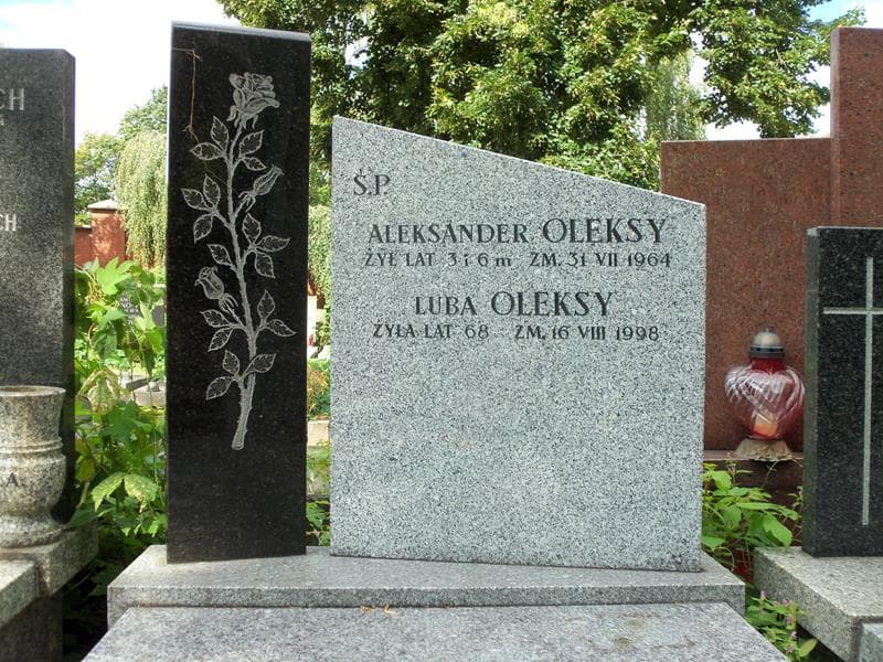 Zdjęcie grobu Luba Oleksy (2)