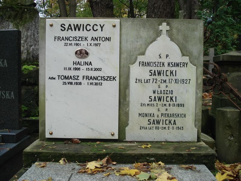 Zdjęcie grobu Franciszek Ksawery Sawicki (2)