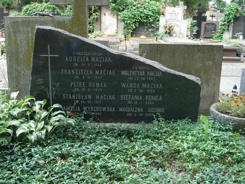 Zdjęcie grobu Walentyna Maciak (2)