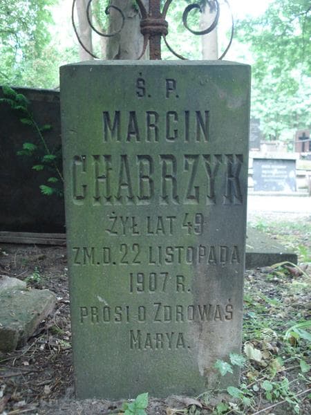 Zdjęcie grobu Marcin Chabrzyk (2)