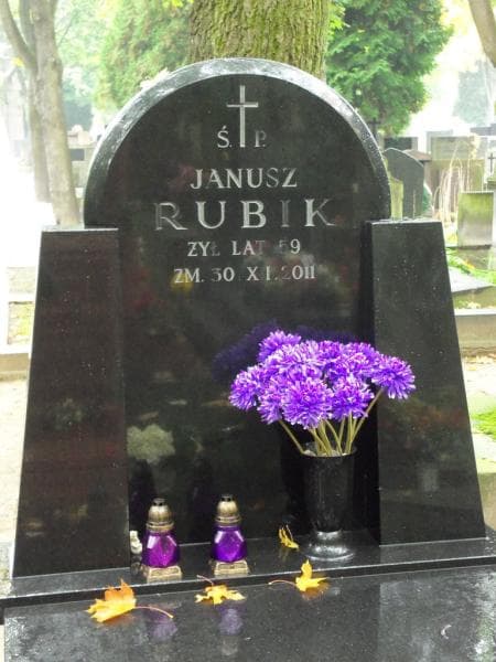 Zdjęcie grobu Janusz Rubik (2)
