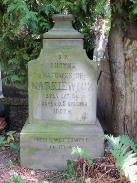Zdjęcie grobu Walerja Narkiewicz (2)