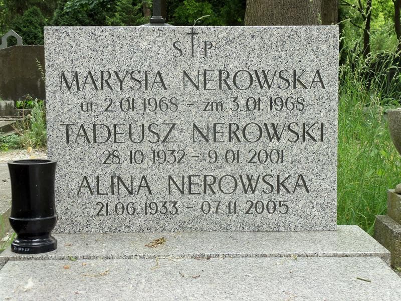 Zdjęcie grobu Marysia Nerowska (2)