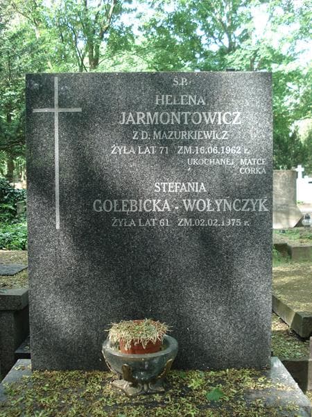 Zdjęcie grobu Stfania Gołębicka - Wołyńczyk (1)