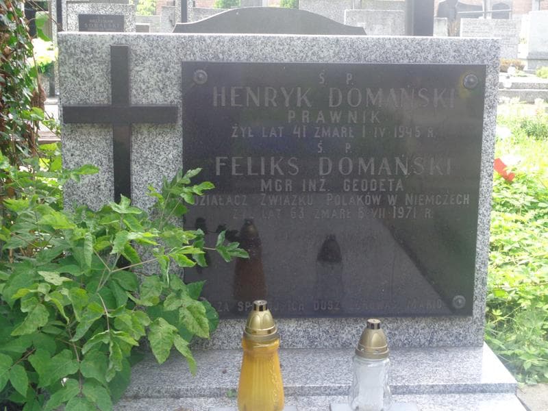 Zdjęcie grobu Henryk Domański (2)