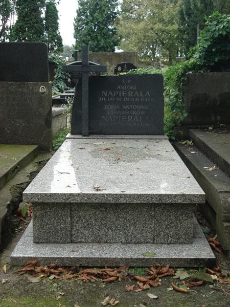 Zdjęcie grobu: Antoni Napierała