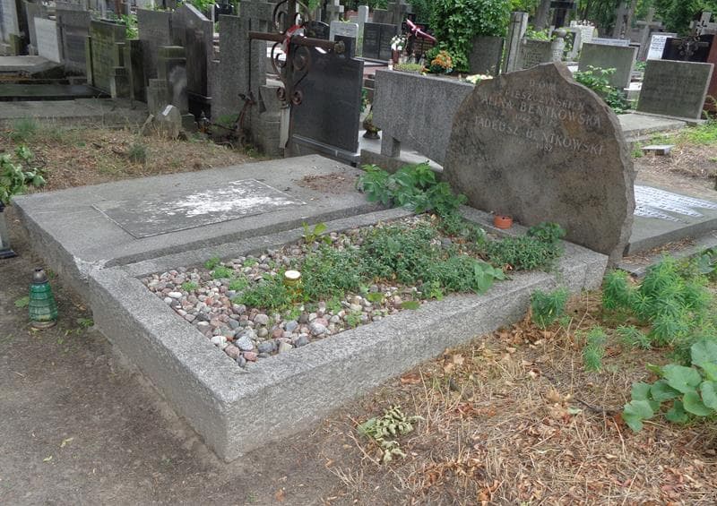 Zdjęcie grobu: Tadeusz Bentkowski