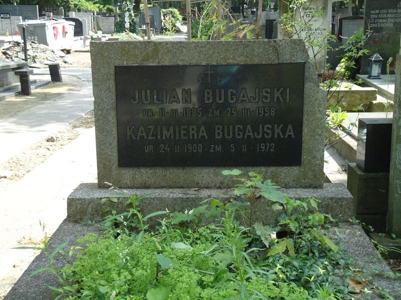 Zdjęcie grobu Kazimiera Bugajska (2)