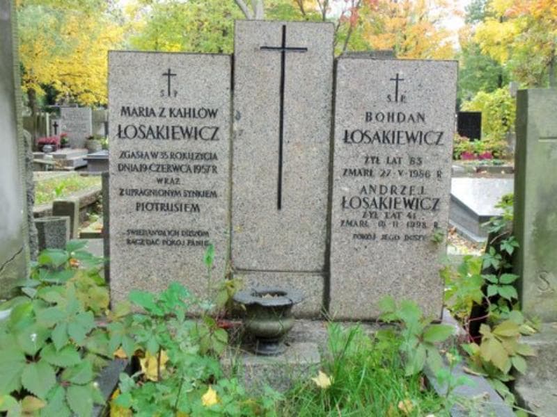 Zdjęcie grobu Maria Szlińska-Łosakiewicz (2)