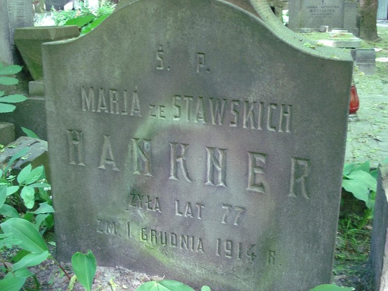 Zdjęcie grobu Marja Hankner (2)