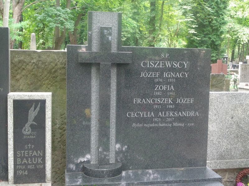 Zdjęcie grobu Józef Ignacy Ciszewski (2)