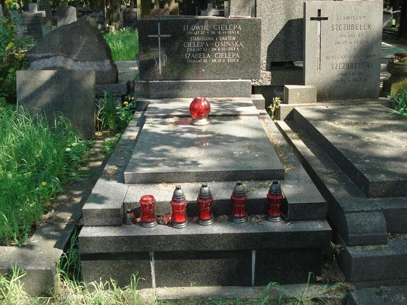 Zdjęcie grobu: Ludwik Cielepa