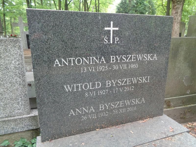 Zdjęcie grobu Witold Byszewski (2)