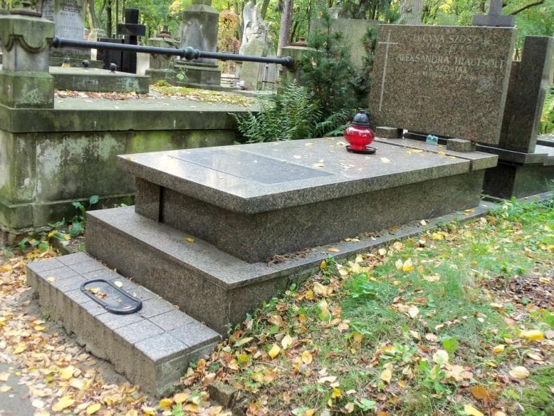 Zdjęcie grobu Aleksandra Trautsolt (1)