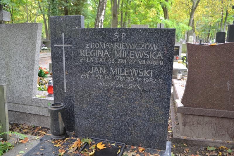 Zdjęcie grobu Regina Milewska (2)