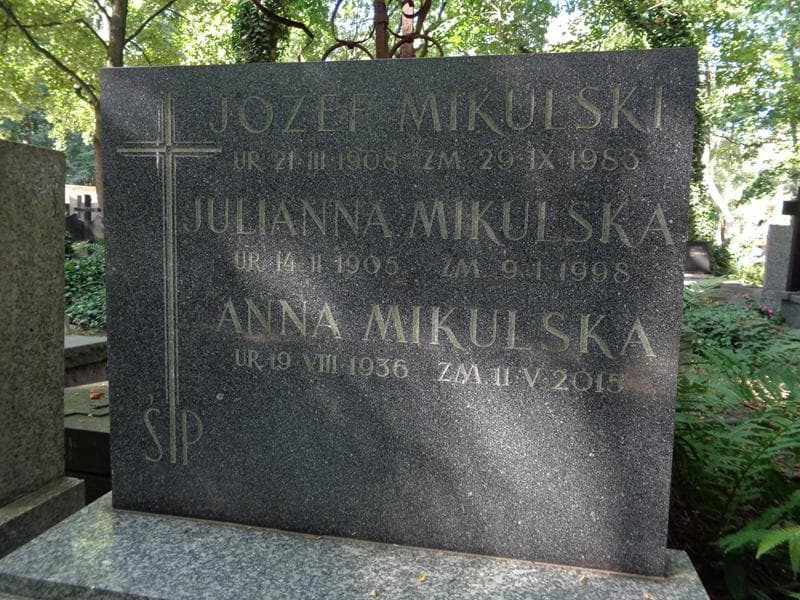 Zdjęcie grobu Józef Mikulski (2)