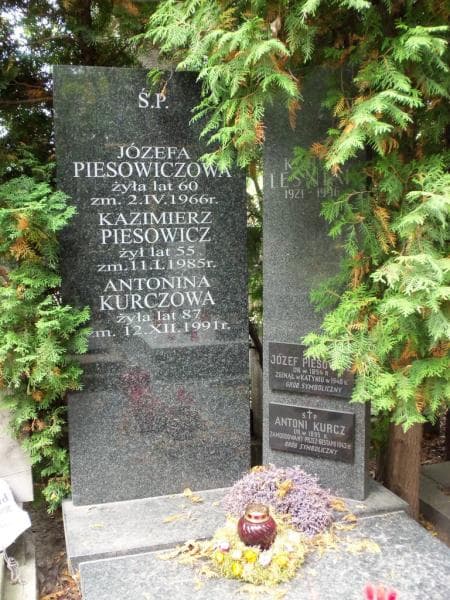 Zdjęcie grobu Józefa Piesowiczowa (2)