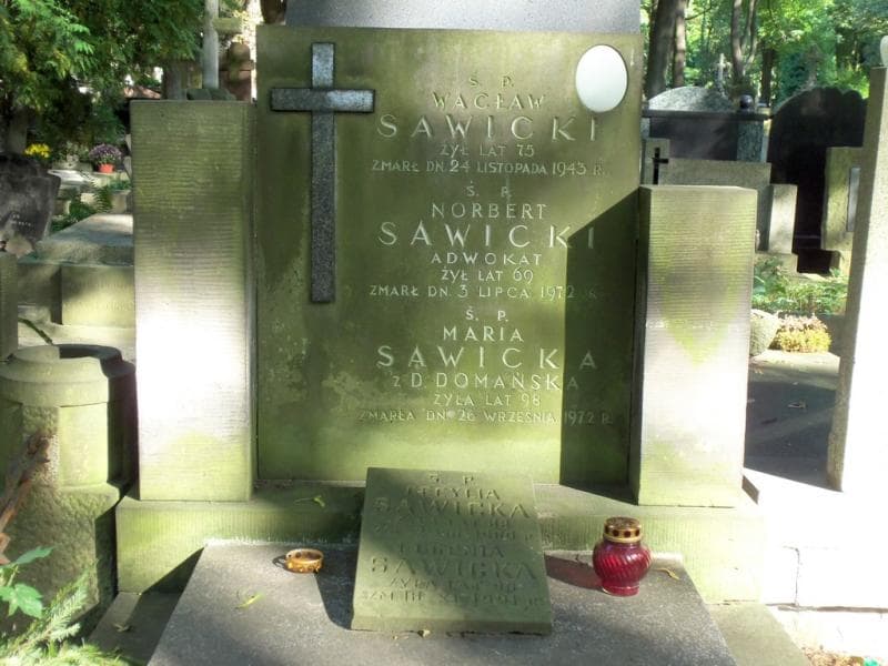 Zdjęcie grobu Wacław Sawicki (2)